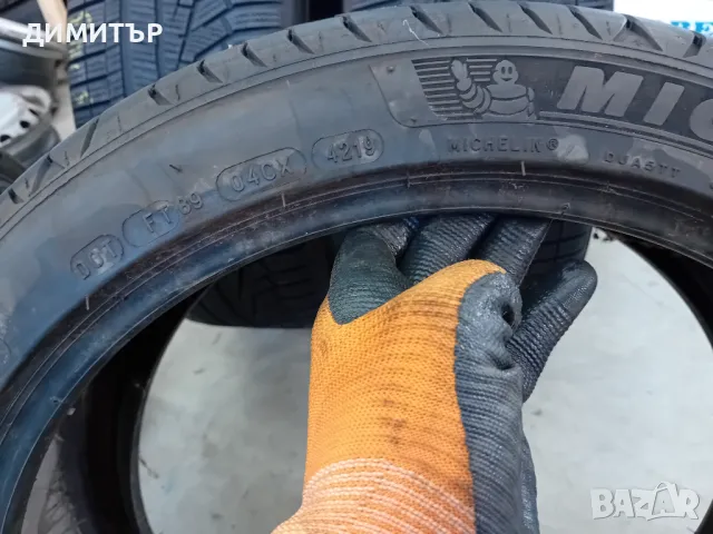 2 бр.летни гуми Michelin 235 40 18 dot 4219 цената е за брой!, снимка 6 - Гуми и джанти - 47181733