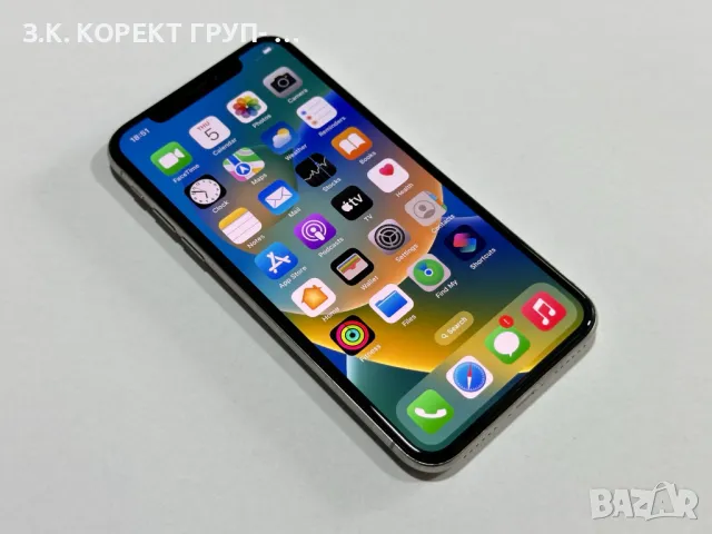 iPhone X 256GB, 100% Battery, Пукнат гръб, снимка 1 - Apple iPhone - 47144523