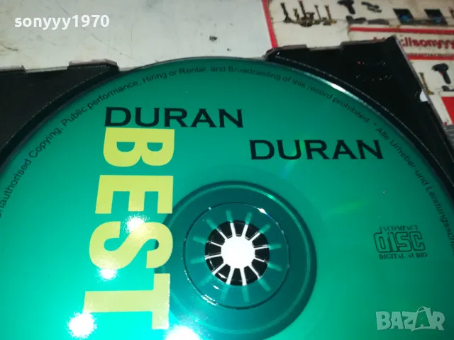 DURAN DURAN CD 0305251930, снимка 10 - CD дискове - 50144396