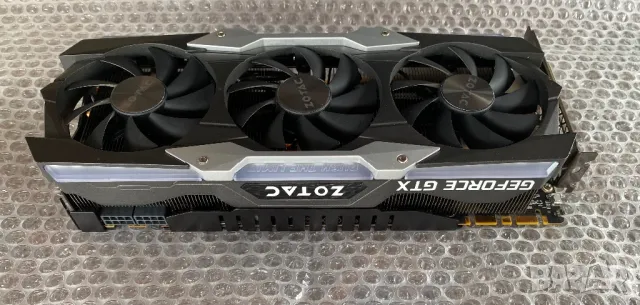 Zotac GTX 1080 TI 11GB AMP EDITION, снимка 1 - Видеокарти - 47237296