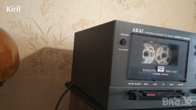 Триглав касетъчен дек Akai GXC-725 D, снимка 3 - Декове - 45810411