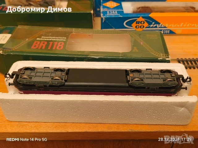 Piko Дизелов локомотив BR118, снимка 6 - Колекции - 52927300