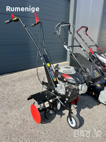 Бензинова мотофреза Scheppach MTP570 SE 150 кубика / Мотокултиватор, снимка 9 - Градинска техника - 53749710