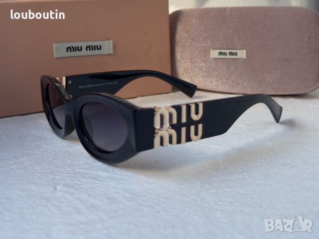 Miu 2024 слънчеви очила с лого , снимка 10 - Слънчеви и диоптрични очила - 45504476