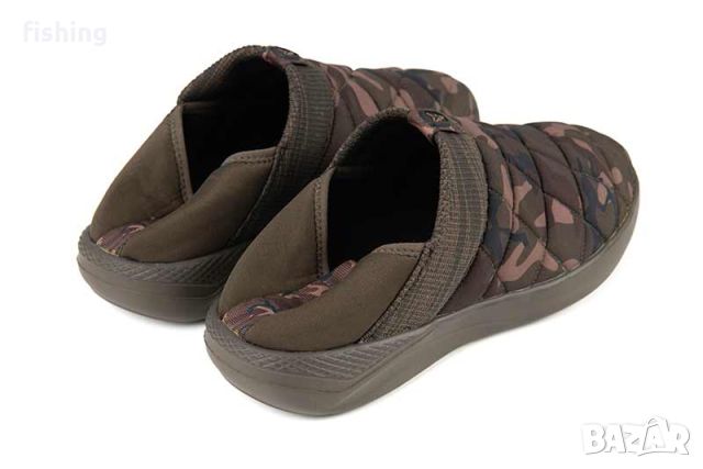 Пантофи за къмпинг Fox Camo/Khaki Bivvy Slippers, снимка 2 - Екипировка - 46041955