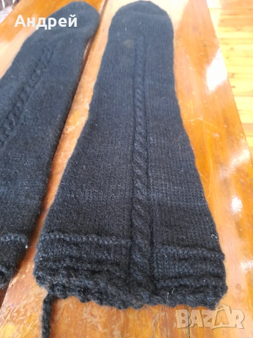 Стари вълнени чорапи #4, снимка 3 - Други ценни предмети - 53380131
