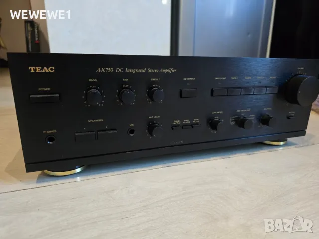 TEAC  A-X 750, снимка 2 - Ресийвъри, усилватели, смесителни пултове - 47566526