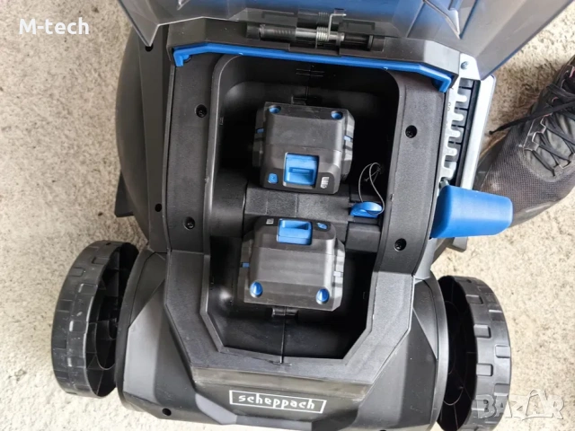 Акумулаторна Косачка Scheppach IXES BC-MP430-X , снимка 4 - Градинска техника - 53848359