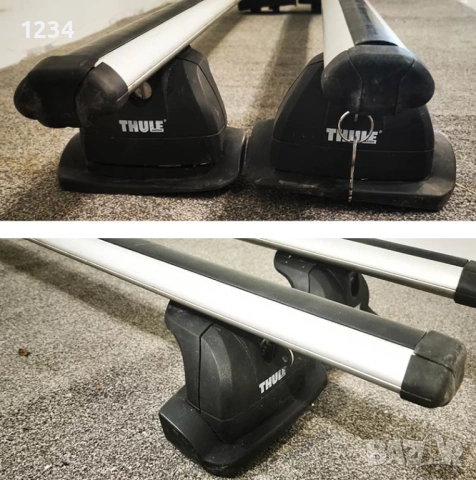 Алуминиев багажник напречни греди THULE за OPEL Astra Hatchback след 2010г, снимка 2 - Аксесоари и консумативи - 54102066