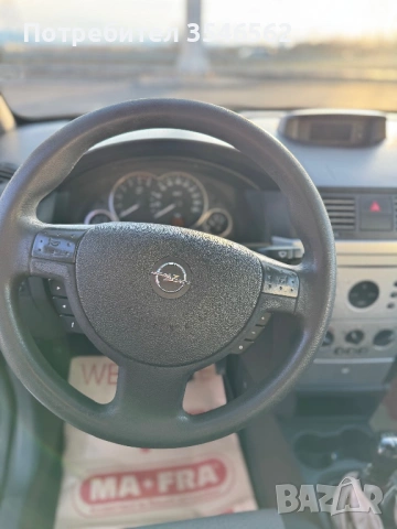 Опел Мерива 1.7 DTI, снимка 9 - Автомобили и джипове - 54091523