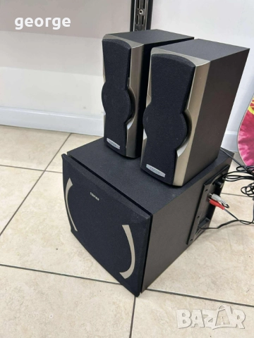 Звукова система edifier xm6pf, 2.1, 48w, fm radio, черна, снимка 5 - Аудиосистеми - 51879554