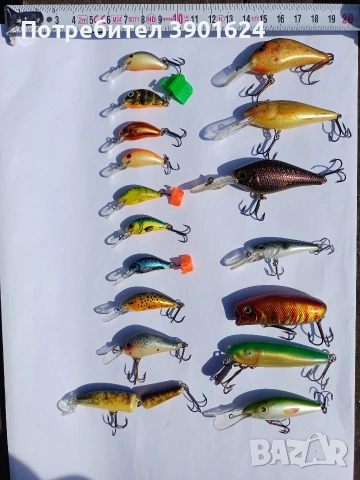 воблери за кефал ( клен) и щука , снимка 2 - Такъми - 53872875