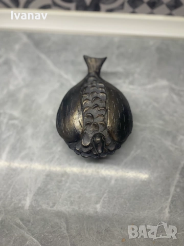 Керамична фигура на птица 1970 г., снимка 3 - Антикварни и старинни предмети - 53982897