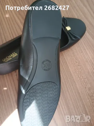 MICHAEL Michael KorsБалеринки Eloise Flex Ballet 40T1ELFP2L Черен

, снимка 4 - Други - 49986810