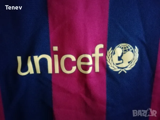 Barcelona Nike 2014/2015 оригинална тениска фланелка Барселона, снимка 4 - Тениски - 49334194