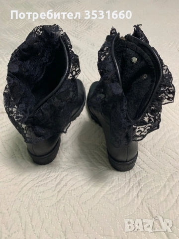 Дамски боти от естествена кожа, снимка 2 - Дамски боти - 53288925