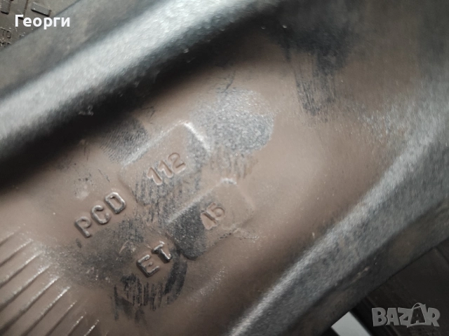 4бр.алуминиева джанта 16цола за VW, Audi,Mercedes 5x112, снимка 8 - Гуми и джанти - 52892309