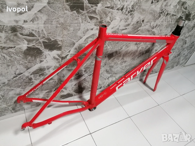 CARVER Шосейна рамка, снимка 6 - Части за велосипеди - 52964833