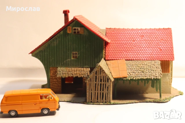 FALLER? KIBRI?VOLLMER H0 1/87 СГРАДА КЪЩА ВАГОН ВЛАК ЖП, снимка 3 - Колекции - 53754139