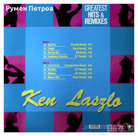 THE BEST OF KEN LASZLO - Greatest Hits & Remixes - Vinyl - ZYX Records, снимка 2 - Грамофонни плочи - 45754011
