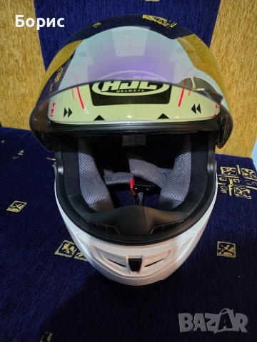 Мото каска HJC Pulse street design, снимка 5 - Аксесоари и консумативи - 53541377