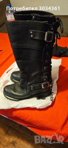 Harley davidson дамски ботуши, снимка 5 - Дамски ботуши - 52614323