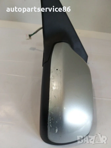 Ляво странично огледало за врата сребристо за Mazda 6 (2002-2006) 015797, снимка 2 - Части - 53706971