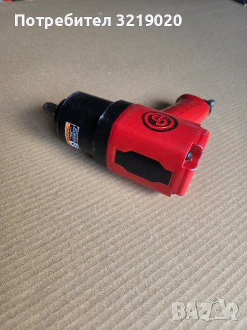 Гайковерт ударен пневматичен 1/2" Chicago Pneumatic професионален, снимка 4 - Други инструменти - 53634423