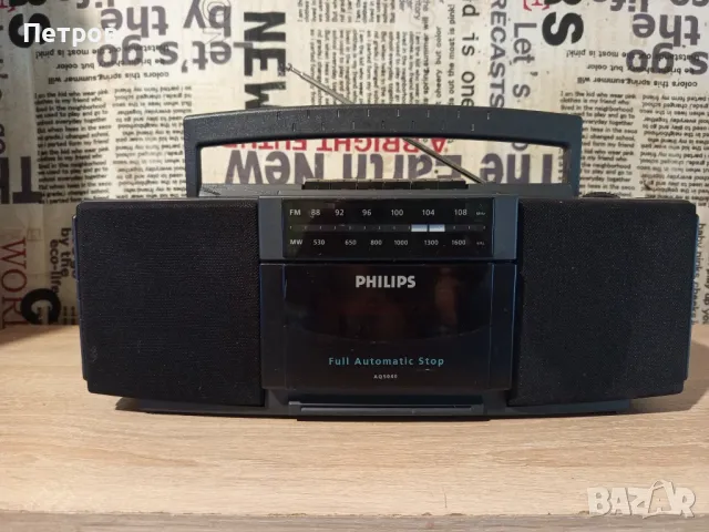 Касетофон "Philips"AQ5040, снимка 1 - Радиокасетофони, транзистори - 47221806