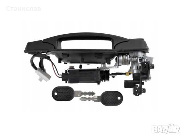 Външна дръжка за багажник с патронник и ключове за Fiat Doblo MK1, снимка 5 - Части - 52300436