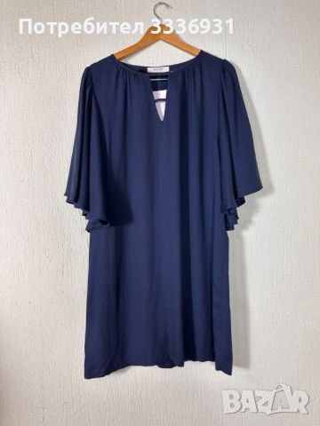 Синя рокля Promod, снимка 4 - Рокли - 45186828