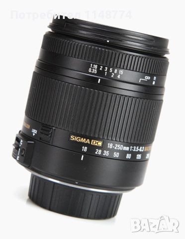 Sigma 18-250mm F3.5-6.3 DC Macro OS HSM Nikon, снимка 1 - Обективи и филтри - 45324260