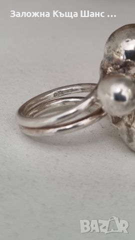 Сребърен пръстен 8,54 грама , снимка 5 - Пръстени - 46395244