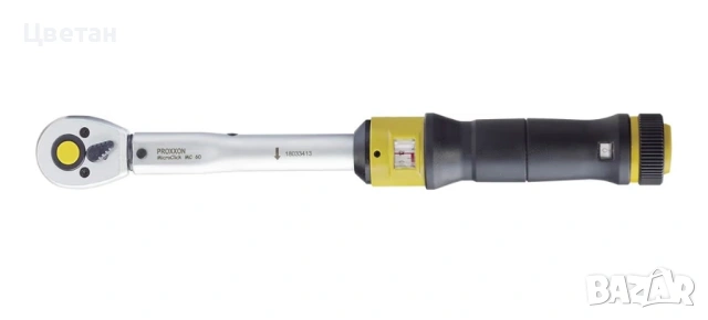 Динамометричен ключ Proxxon MicroClik MC60 23350, 3/8", 12 - 60Nm, снимка 2 - Други инструменти - 53360054