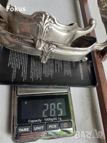 Две малки стари антикварни сребърни съдчета за хайвер, снимка 7 - Антикварни и старинни предмети - 50966231