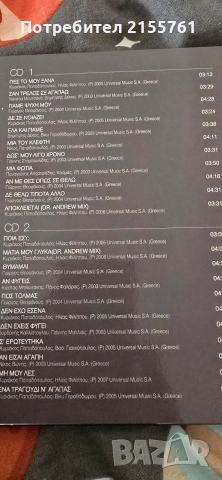 Nikos Vertis-Νίκος Βέρτης – Όλες Οι Επιτυχίες Του , снимка 6 - CD дискове - 53723965