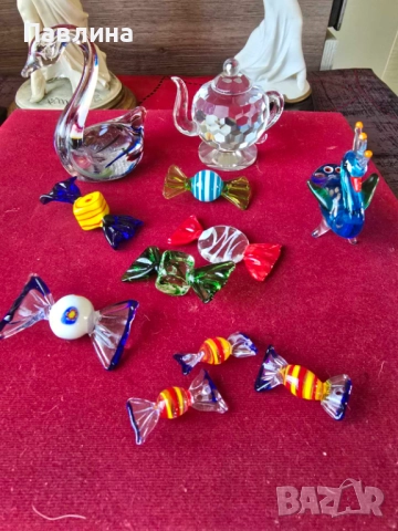 Стъклени бонбони, снимка 3 - Декорация за дома - 52185777