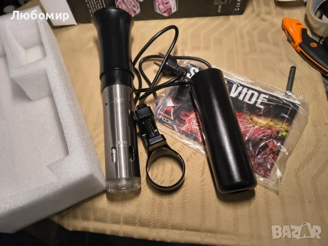 Sous vide Sous-vide готварска печка, прецизна тенджера за готвене с циркулатор, 3D мощна тиха, снимка 2 - Печки, фурни - 50202636