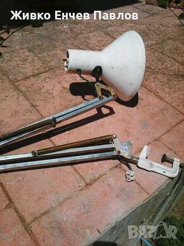 Стара чертожна лампа, снимка 3 - Други ценни предмети - 50893502