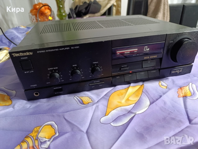 Усилвател Technics SU-X301, снимка 8 - Ресийвъри, усилватели, смесителни пултове - 52586845