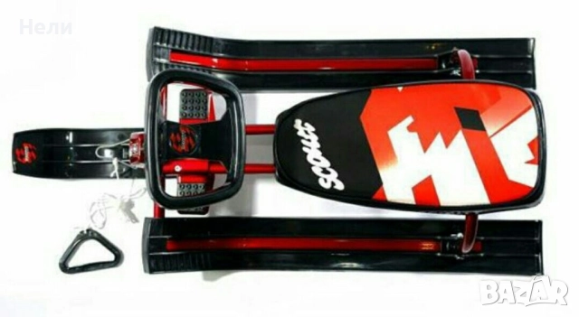 Шейна с волан чук и гек  снегокат, снимка 5 - Зимни спортове - 52035077