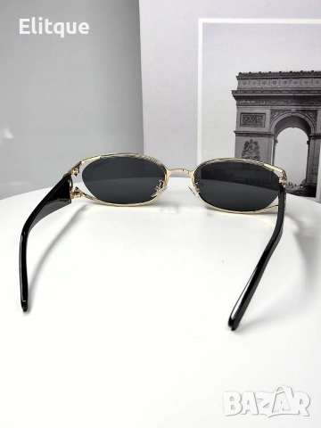 слънчеви очила chanel с ув защита,кутия , калъф и кърпичка на марката , снимка 3 - Слънчеви и диоптрични очила - 54215329