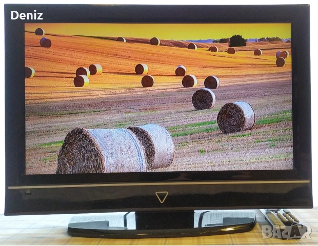 Телевизор с DVD плейър и оригинално дистанционно - Tevion, снимка 2 - Телевизори - 52904638