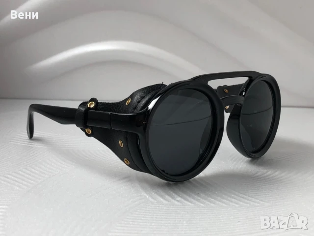 Мъжки слънчеви очила с кожа по модел на Carrera , снимка 2 - Слънчеви и диоптрични очила - 51292579