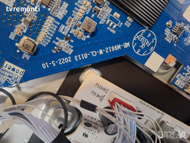 Main board MB-M9612-W-CL-0113 2022-5-10  for, CHiQ модел   U43QM8V 43inc DISPLAY C430Y21-M8, снимка 2 - Части и Платки - 53928501