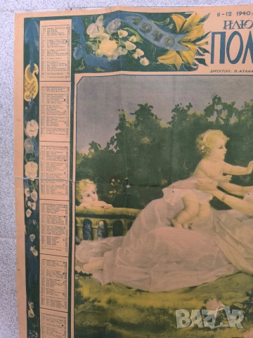 стар църковен календар 1940 година илюстрована политика , снимка 4 - Антикварни и старинни предмети - 52850690