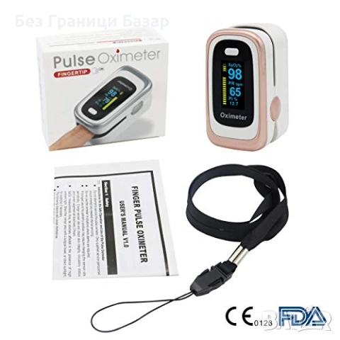 Нов Пръстов оксиметър SpO2 монитор на кислород и пулс за пръст с OLED дисплей, снимка 7 - Други - 53200390