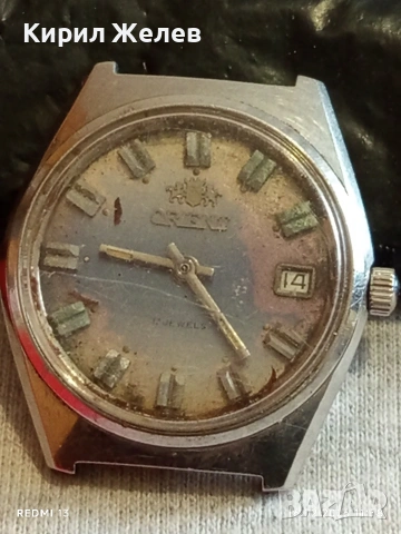 Стар механичен часовник ORIENT рядък за КОЛЕКЦИОНЕРИ 44237, снимка 3 - Антикварни и старинни предмети - 53493017