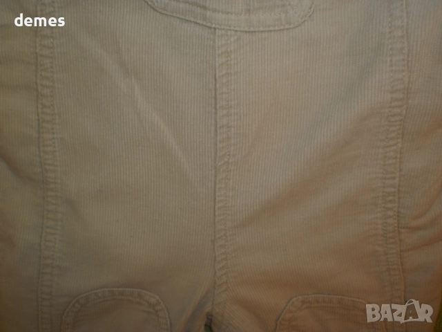 Бебешки гащеризан Н&М от кадифе, ръст 62, снимка 3 - Панталони и долнища за бебе - 52014305