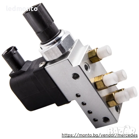 Разпределителен Блок Въздушно Окачване Mercedes W211 CLS C219 E-Class  – Monto.bg, снимка 2 - Части - 52725244